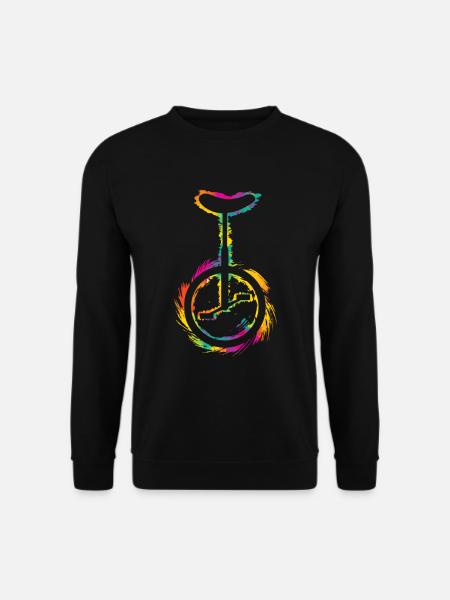 Einrad - Unisex Pullover - Schwarz