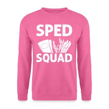 Sonderschule Sonderpädagogik Förderbedarf Fördern - Unisex Pullover - Pink - Vorne