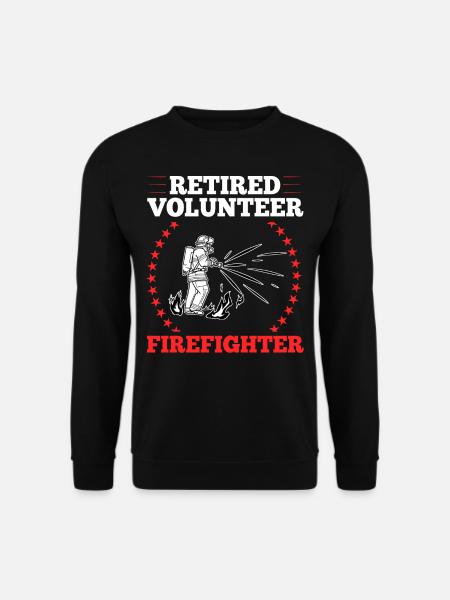 Pompiers volontaires - Sweat-shirt Unisexe - noir