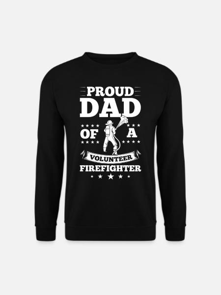 Pompiers volontaires - Sweat-shirt Unisexe - noir