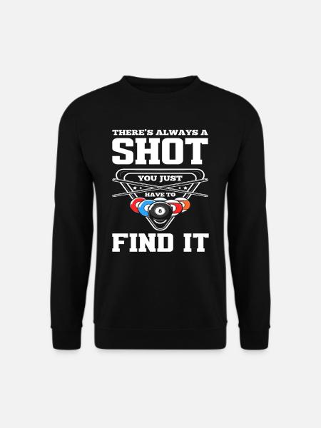 Billiard player - Unisex Sweatshirt - black
