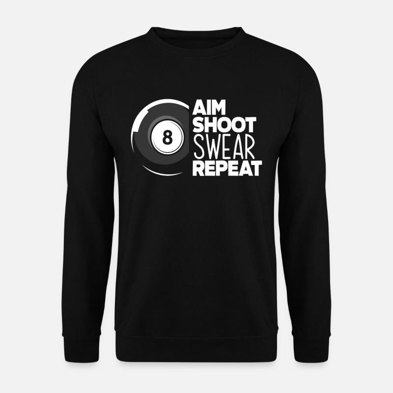 Billiard Cursing Spell - Unisex Sweatshirt - black
