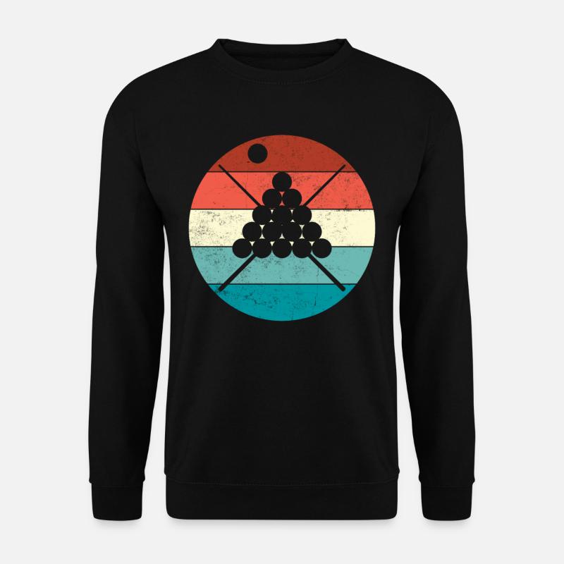 Billard - Unisex Pullover - Schwarz