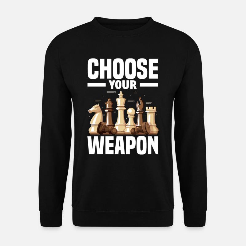 Chess player - Unisex Sweatshirt - black