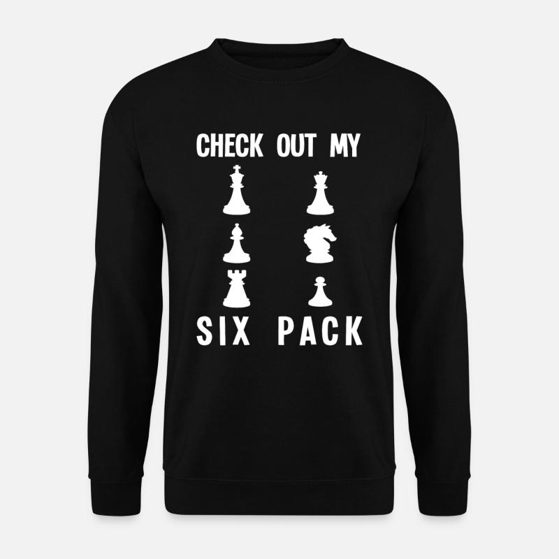 Chess Six Pack - Unisex Sweatshirt - black