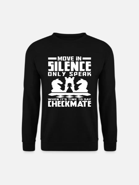 Chess Checkmate Chess Club - Unisex Sweatshirt - black