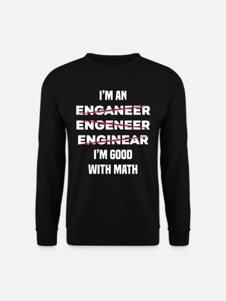 Engineer - Unisex Sweatshirt - black