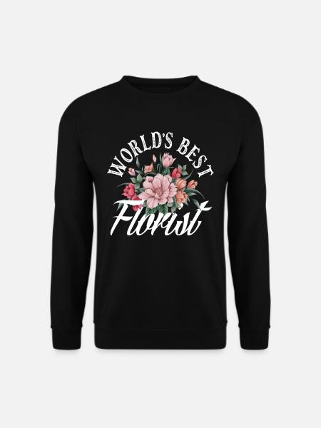 Florist Floristin - Unisex Pullover - Schwarz