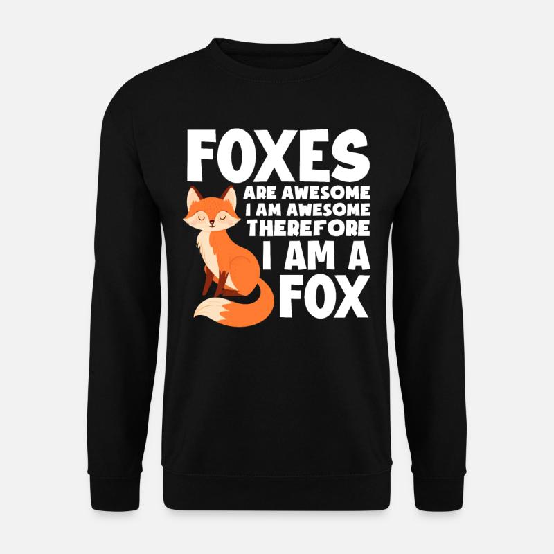 Ich Bin Ein Fuchs - Unisex Pullover - Schwarz
