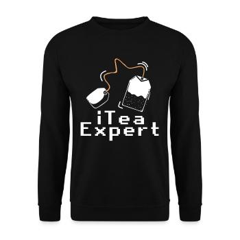 Itea-Experte Computer Software Programmierer - Unisex Pullover - Schwarz - Vorne - Alina (178cm) & Michal (187cm)