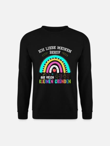 Erzieherin Erzieher Kindergarten - Unisex Pullover - Schwarz