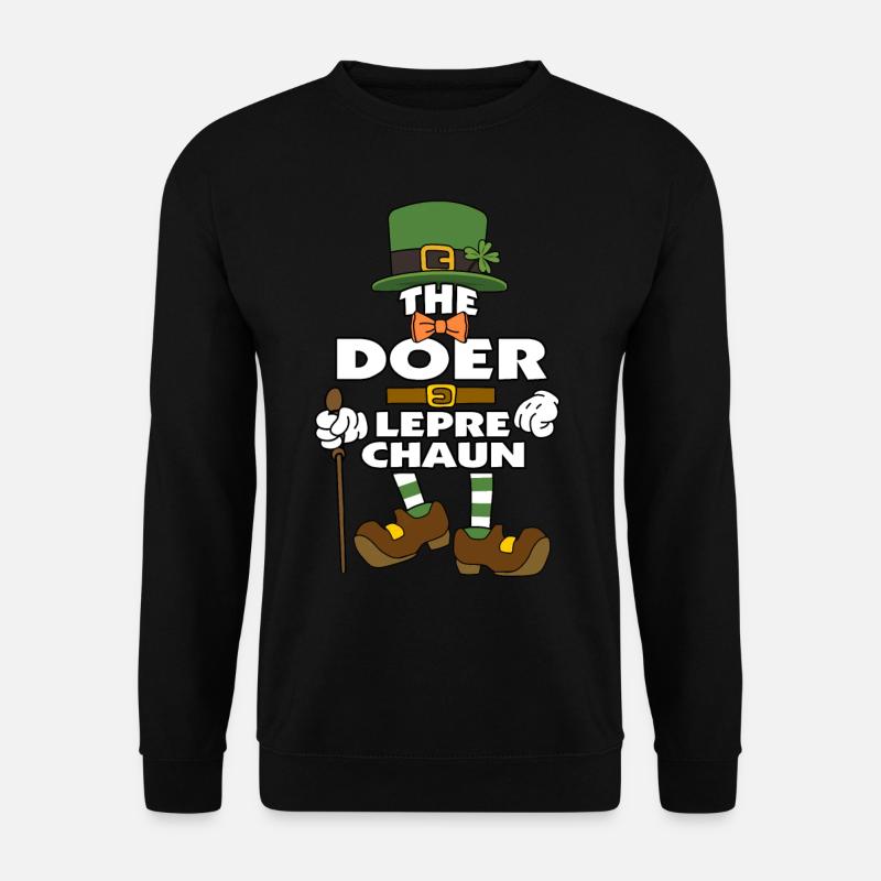 Le lutin faiseur St Patrick - Sweat-shirt Unisexe - noir