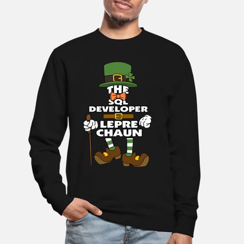 The Sql Developer Leprechaun St Patrick's Day Unisex Sweatshirt