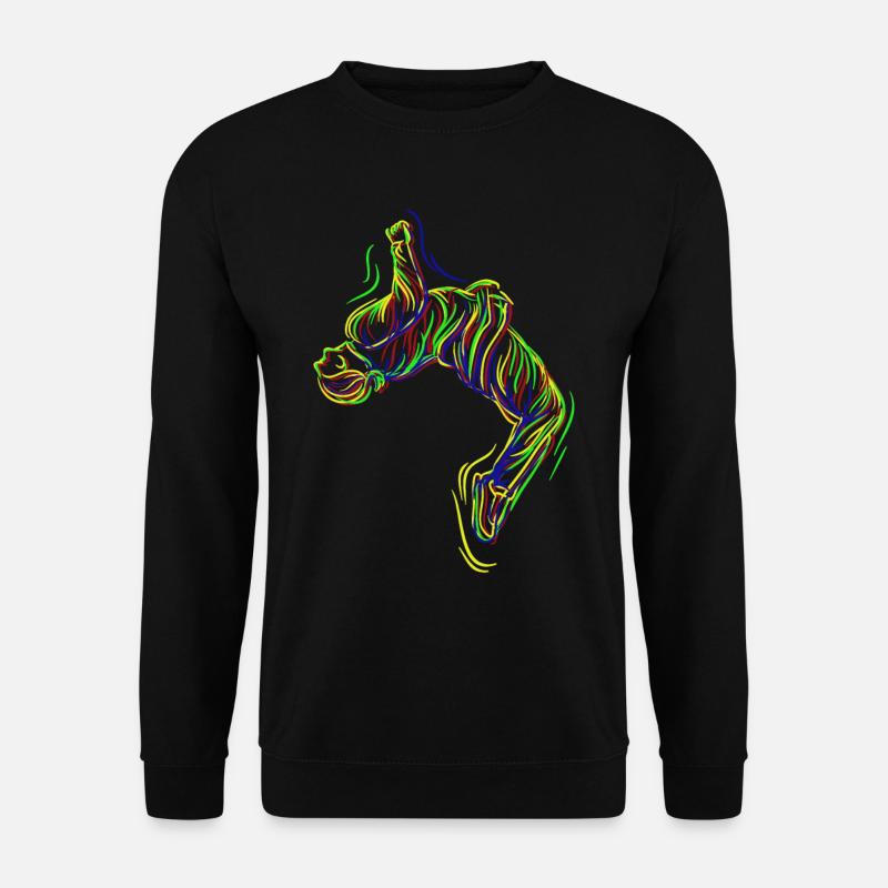 Parkour Backflip - Unisex Sweatshirt - black