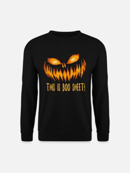 This Is Boo Sheet - Unisex Sweatshirt - black