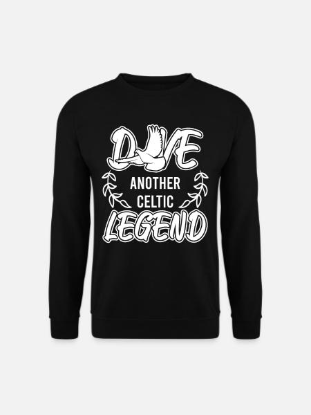 Dove Another Celtic Legend - Unisex Pullover - Schwarz
