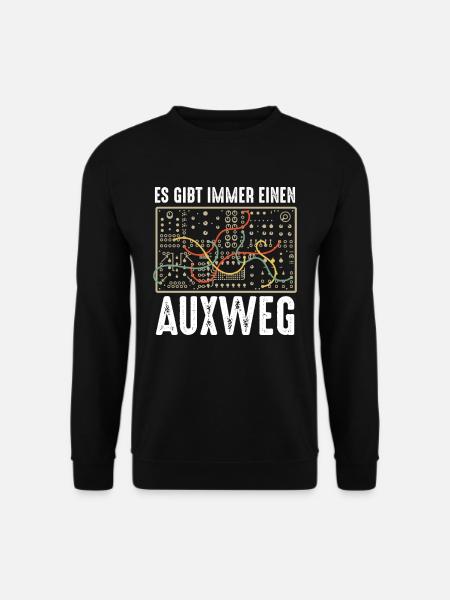 Es Gibt Immer Einen Auxweg Tontechnik Tontechniker - Unisex Pullover - Schwarz
