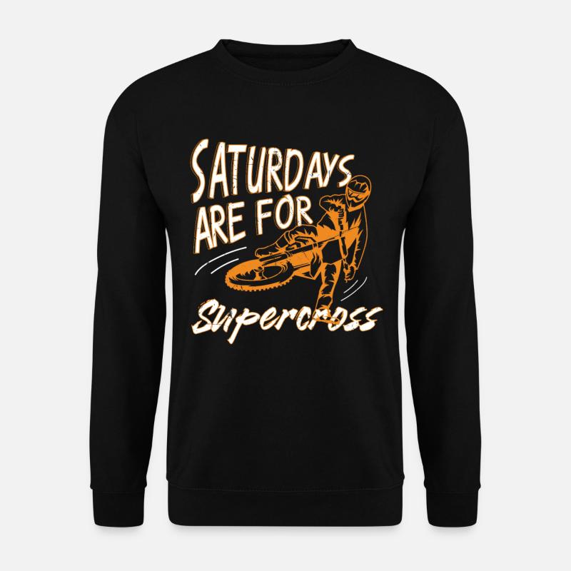 Saturdays For Supercross - Unisex Pullover - Schwarz