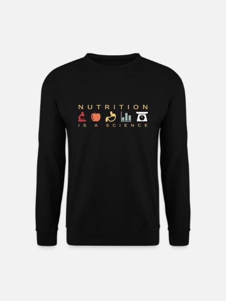 Ökotrophologie Ernährungswissenschaft Retro - Unisex Pullover - Schwarz