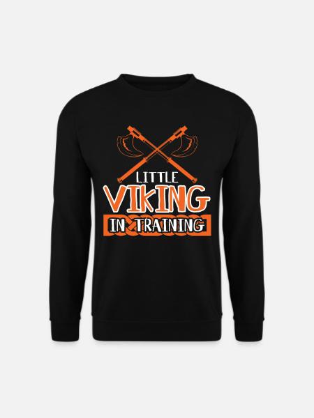 Little Viking In Training - Unisex Pullover - Schwarz