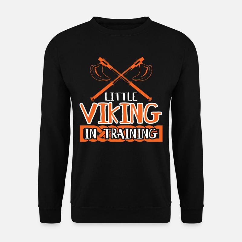 Little Viking In Training - Unisex Pullover - Schwarz