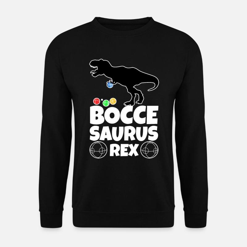 Boccesaurus Rex - Sweat-shirt Unisexe - noir