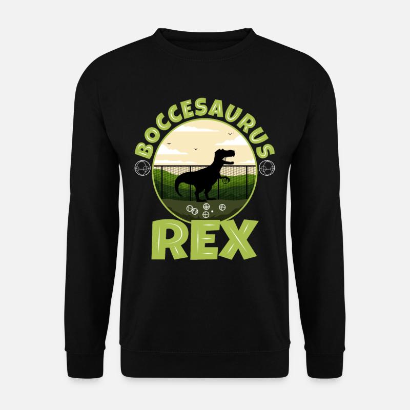 Boccesaurus Rex - Unisex Sweatshirt - black