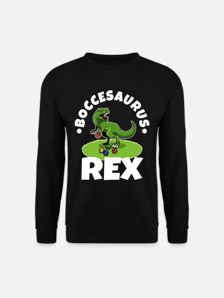 Boccesaurus Rex - Unisex Sweatshirt - black