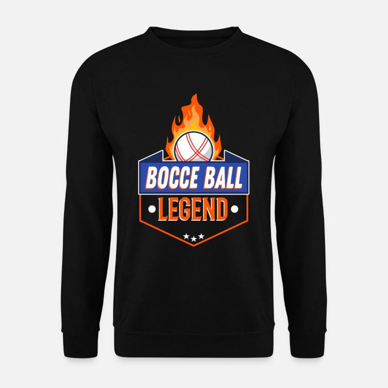 Bocce ball legend - Unisex Pullover - Schwarz