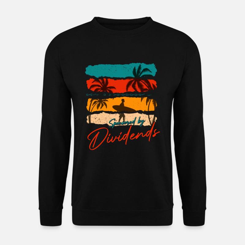 Gesponsert von Dividenden - Unisex Pullover - Schwarz