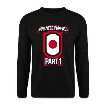 Best Parenting Japanese Parents Part 1 - Unisex Sweatshirt - black - Front - Alina (178cm) & Michal (187cm)