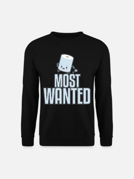 Most Wanted - Unisex Pullover - Schwarz