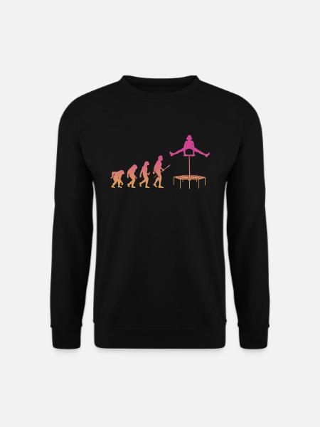 Evolution Trampoline Trampoline Gymnaste - Sweat-shirt Unisexe - noir