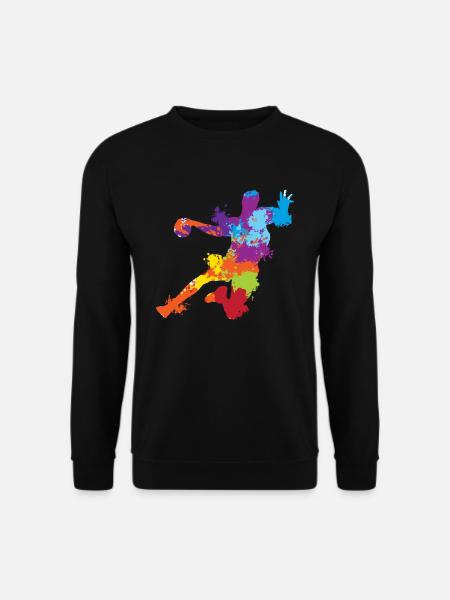 Splash Art Basketball - Unisex Sweatshirt - black
