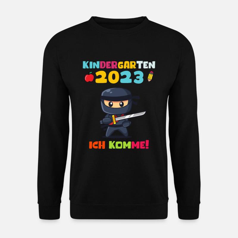 Kindergarten 2023 Ich Komme - Unisex Pullover - Schwarz