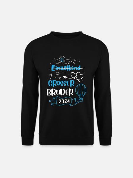 Großer Bruder 2024 - Unisex Pullover - Schwarz