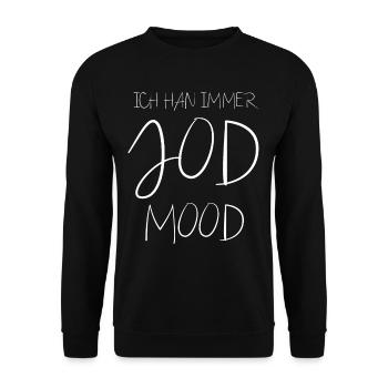 Kölsch Immer Jod Mood Laune Kölner Karneval Köln - Unisex Pullover - Schwarz - Vorne - Alina (178cm) & Michal (187cm)