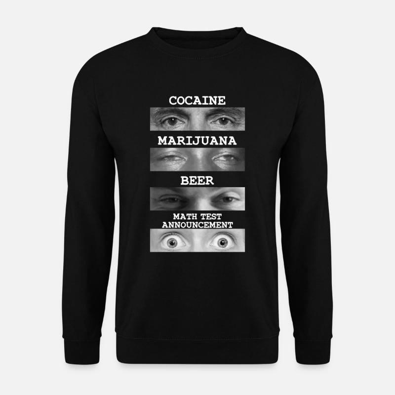 Math Test Surprise - Unisex Sweatshirt - black