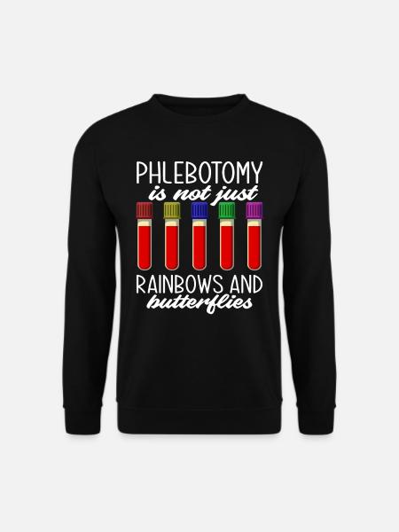 Puncture force - Unisex Sweatshirt - black