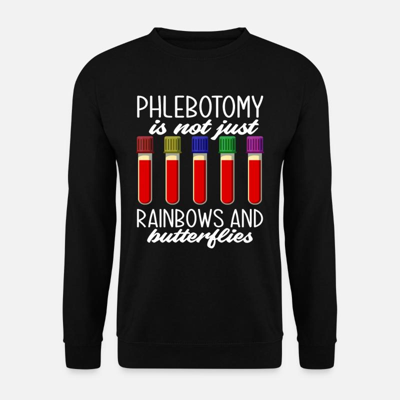 Puncture force - Unisex Sweatshirt - black