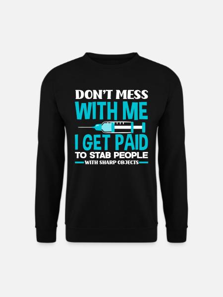 Force de perforation - Sweat-shirt Unisexe - noir