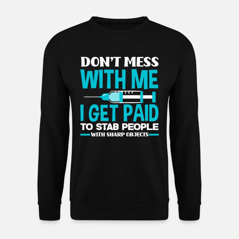 Force de perforation - Sweat-shirt Unisexe - noir