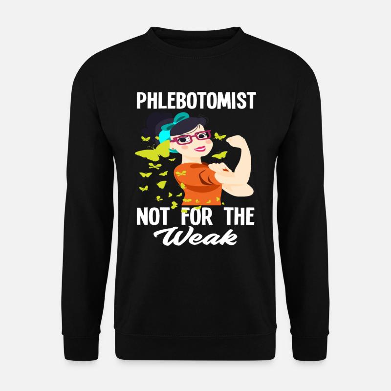 Puncture force - Unisex Sweatshirt - black