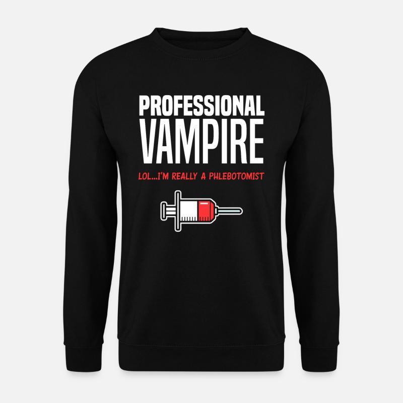 Puncture force - Unisex Sweatshirt - black