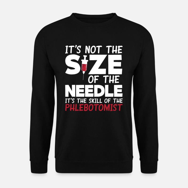 Puncture force - Unisex Sweatshirt - black