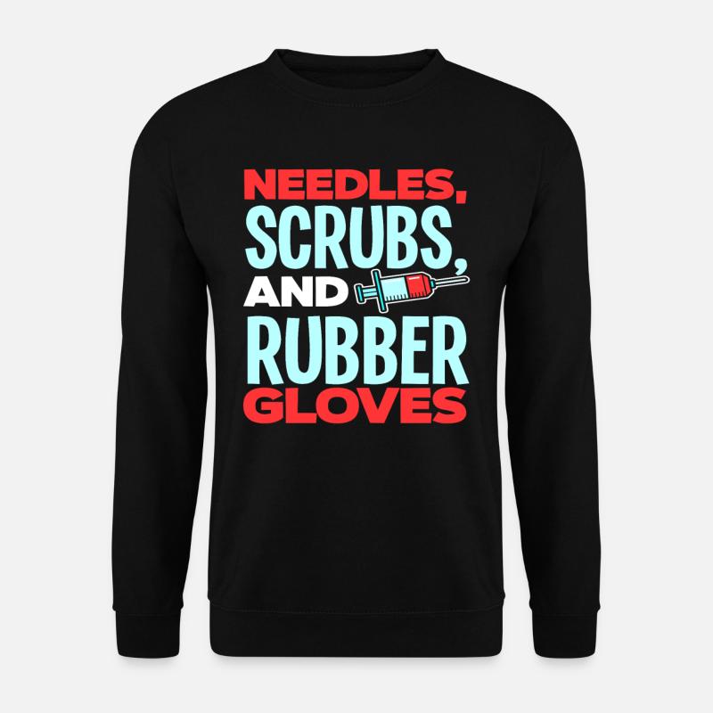 Punktionskraft - Unisex Pullover - Schwarz