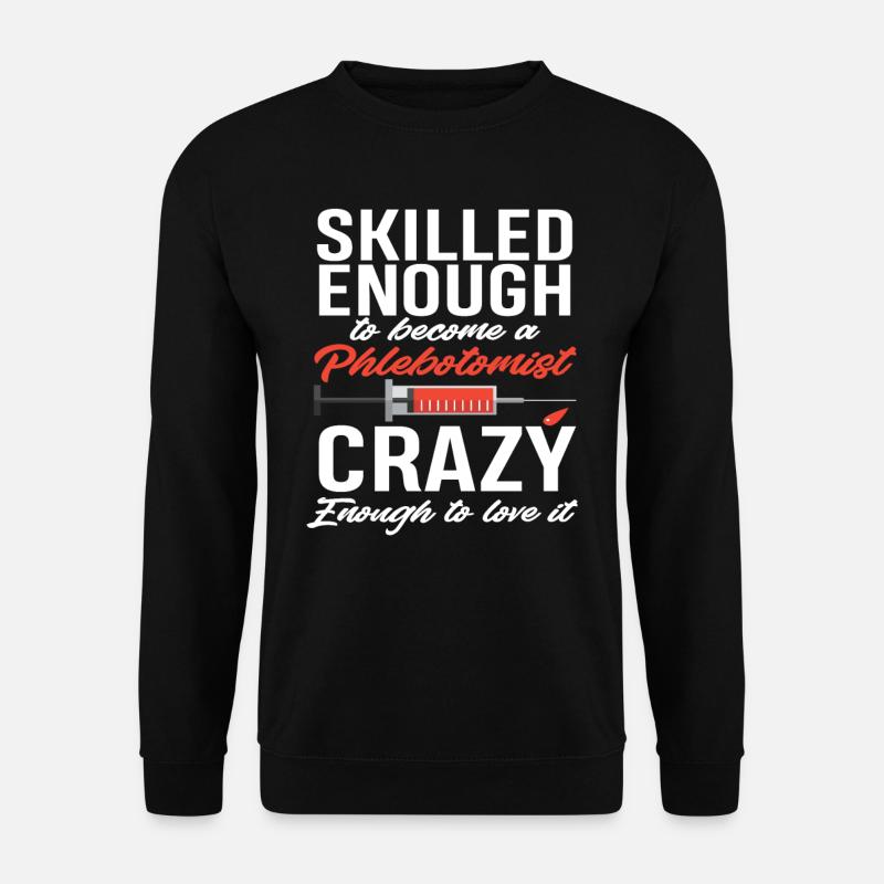 Puncture force - Unisex Sweatshirt - black