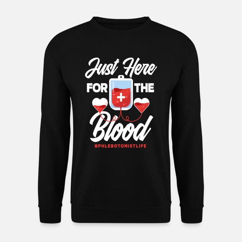 Puncture force - Unisex Sweatshirt - black