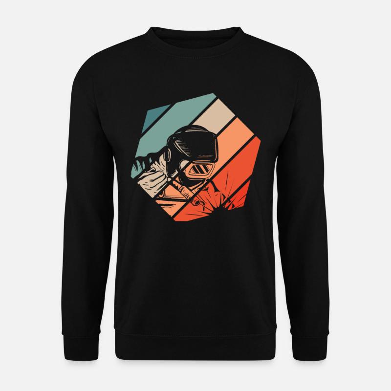 Schweißer Schweißen - Unisex Pullover - Schwarz