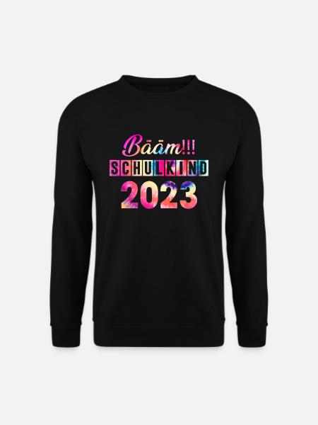 Schulkind 2023 Einschulung - Unisex Pullover - Schwarz